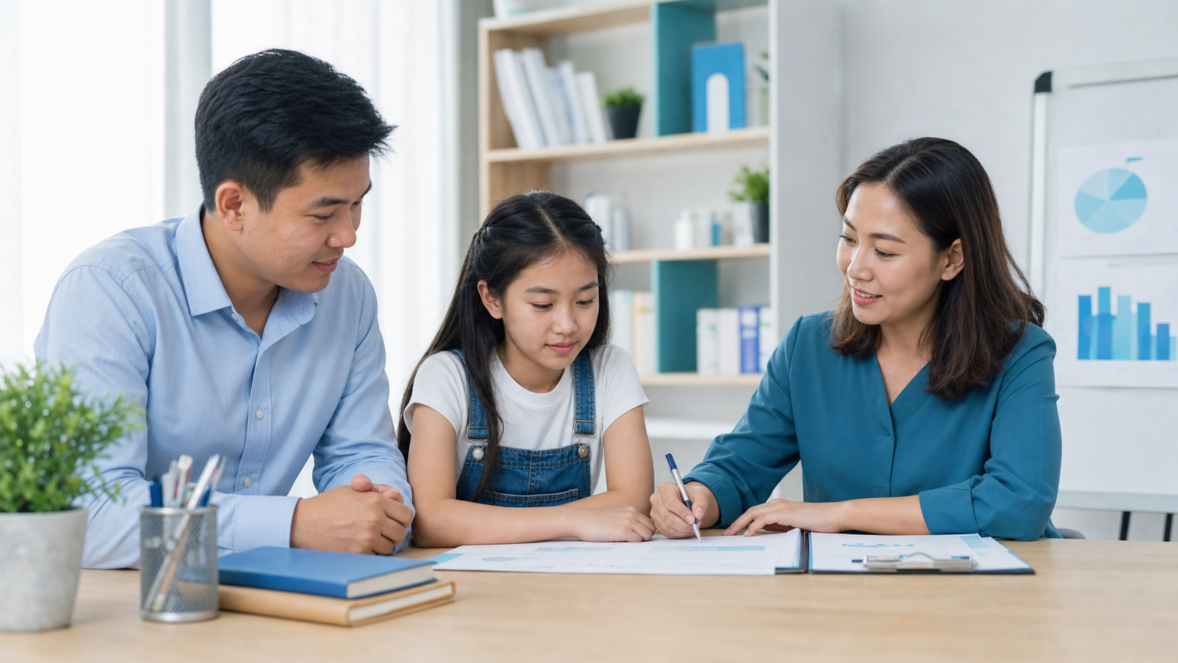 Giáo viên trao đổi lộ trình học