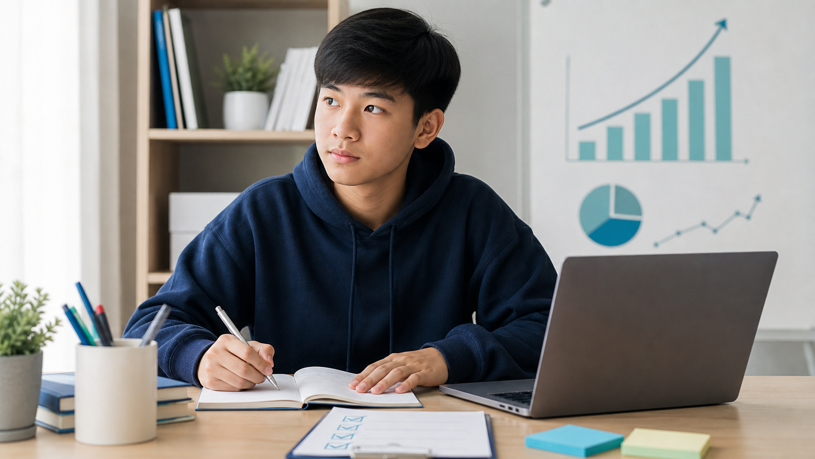 Học sinh theo dõi tiến bộ học tập