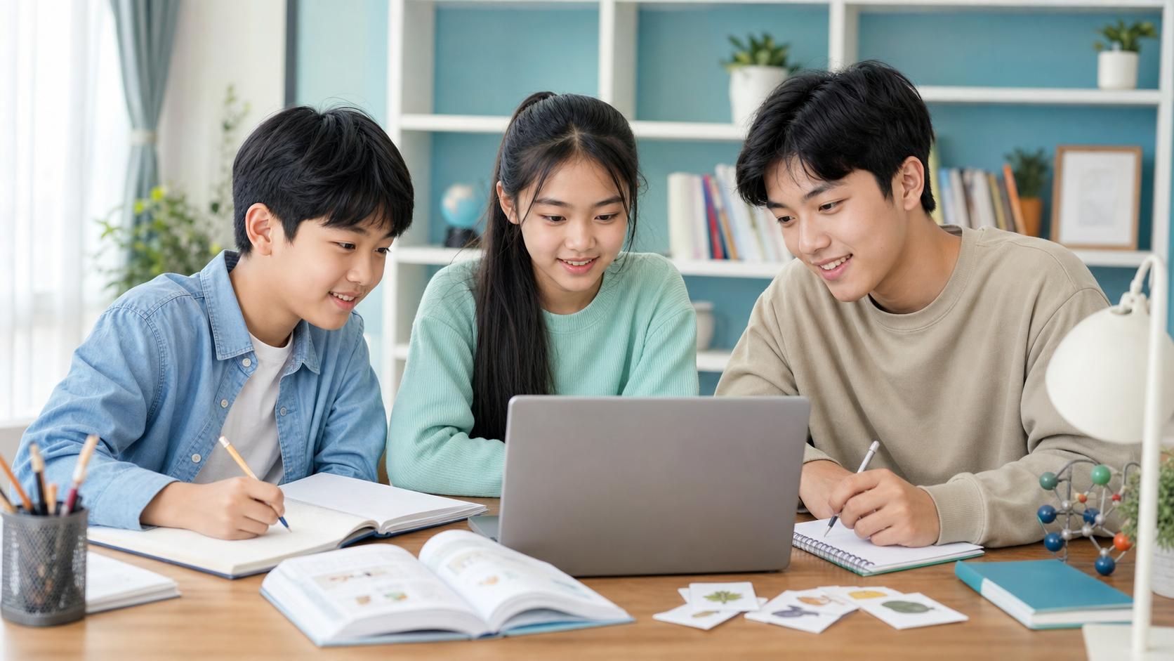 Học sinh tham gia chương trình học online